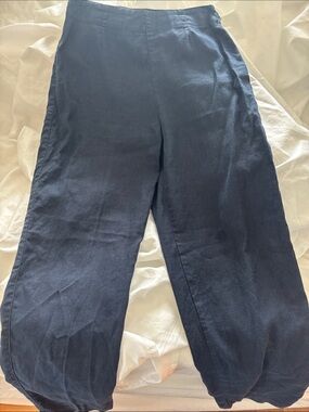 Armani Trouser Pants in Linen and Cotton